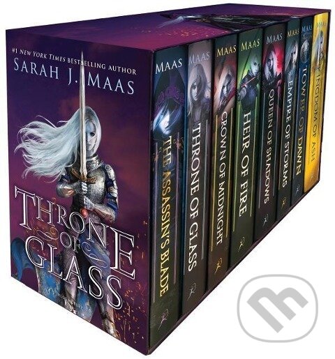 Kniha: Throne of Glass Box Set (Sarah J. Maas). , 2019 Kniha: Throne of Glass Box Set (Sarah J. Maas). , 2019