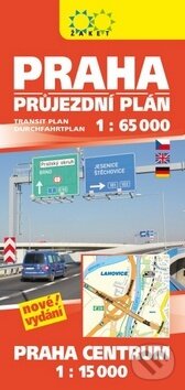Kniha: Praha průjezdní plán (Žaket). Žaket, 2015 Kniha: Praha průjezdní plán (Žaket). Žaket, 2015