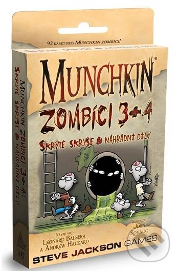 Společenská hra: Munchkin Zombíci 3 + 4 (ADC BF). ADC BF, 2018 Společenská hra: Munchkin Zombíci 3 + 4 (ADC BF). ADC BF, 2018