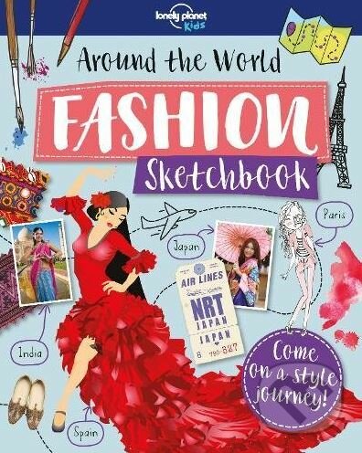 Around The World Fashion Sketchbook, Lonely Planet, 2018