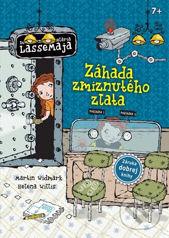 Kniha: Záhada zmiznutého zlata (Helena Willis a Martin Widmark). Verbarium, 2018 Kniha: Záhada zmiznutého zlata (Helena Willis a Martin Widmark). Verbarium, 2018