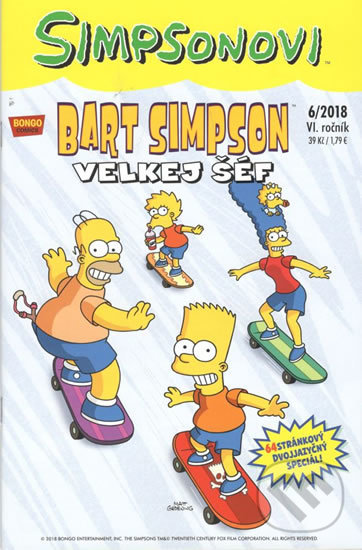 Kniha: Bart Simpson 6/2018 (Crew). Crew, 2018 Kniha: Bart Simpson 6/2018 (Crew). Crew, 2018
