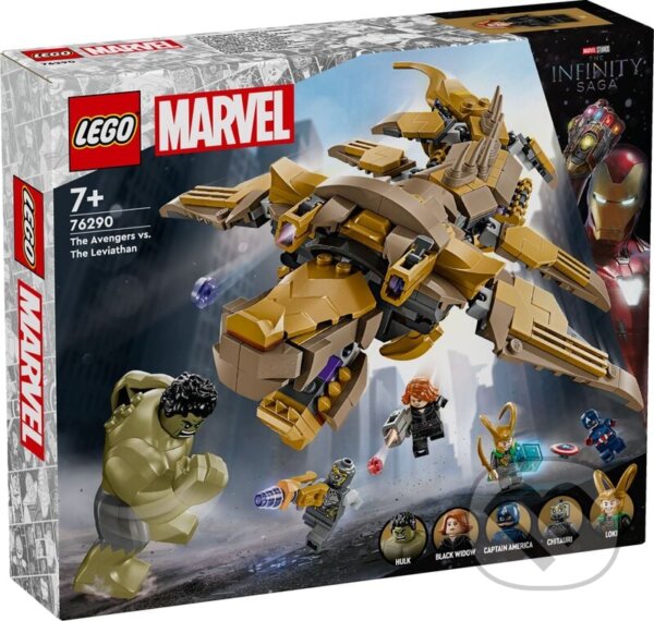 Společenská hra: LEGO® Marvel 76290 Avengers vs. Leviathan (LEGO). LEGO, 2025 Společenská hra: LEGO® Marvel 76290 Avengers vs. Leviathan (LEGO). LEGO, 2025