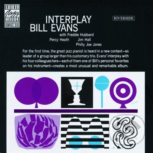 Hudební CD: Bill Evans Quintet: Interplay LP (Universal Music). Universal Music, 2025 Hudební CD: Bill Evans Quintet: Interplay LP (Universal Music). Universal Music, 2025