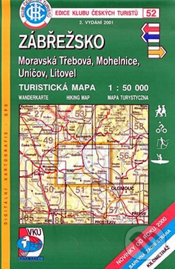 Kniha: 52 KČT Zábřežsko (Klub českých turistů). Klub českých turistů, 2005 Kniha: 52 KČT Zábřežsko (Klub českých turistů). Klub českých turistů, 2005