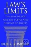 Kniha: Law's Limits (Neil K. Komesar). Cambridge University Press, 2009 Kniha: Law's Limits (Neil K. Komesar). Cambridge University Press, 2009