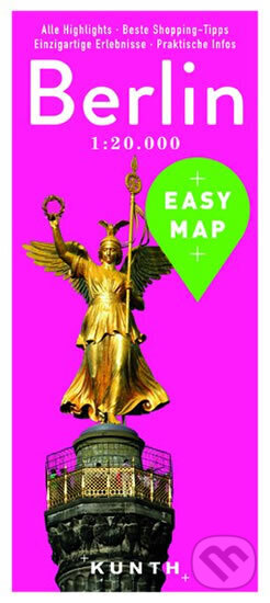 Kniha: Berlín - Easy Map 1:20 000 (Marco Polo). Marco Polo, 2016 Kniha: Berlín - Easy Map 1:20 000 (Marco Polo). Marco Polo, 2016