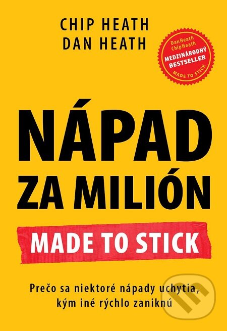 E-kniha: Nápad za milión (Chip Heath a Dan Heath). Eastone Books E-kniha: Nápad za milión (Chip Heath a Dan Heath). Eastone Books