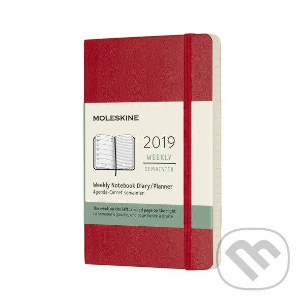 Moleskine – 12-mesačný plánovací červený diár 2019 (Moleskine). Moleskine, 2018 Moleskine – 12-mesačný plánovací červený diár 2019 (Moleskine). Moleskine, 2018