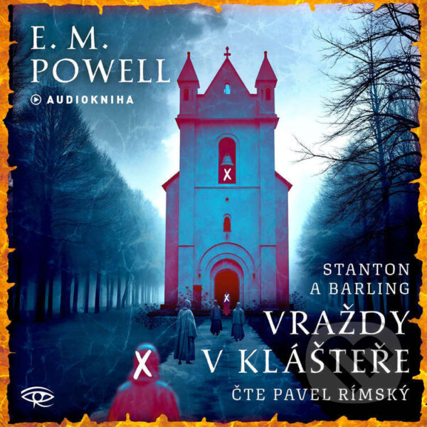 Audiokniha: Vraždy v klášteře (E. M. Powell). Kanopa, 2025 Audiokniha: Vraždy v klášteře (E. M. Powell). Kanopa, 2025