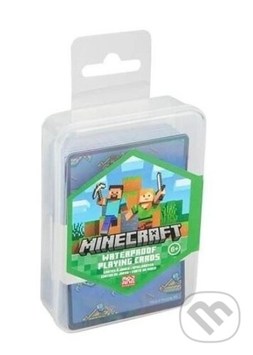 Společenská hra: Voděodolné hrací karty Minecraft (Merch). Merch, 2025 Společenská hra: Voděodolné hrací karty Minecraft (Merch). Merch, 2025