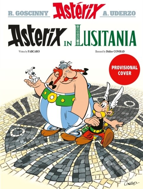 Kniha: Asterix in Lusitania (Fabcaro). Sphere, 2025 Kniha: Asterix in Lusitania (Fabcaro). Sphere, 2025