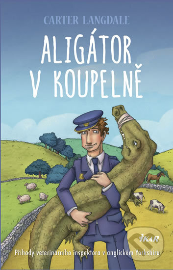 Kniha: Aligátor v koupelně (Carter Langdale). Ikar CZ, 2018 Kniha: Aligátor v koupelně (Carter Langdale). Ikar CZ, 2018