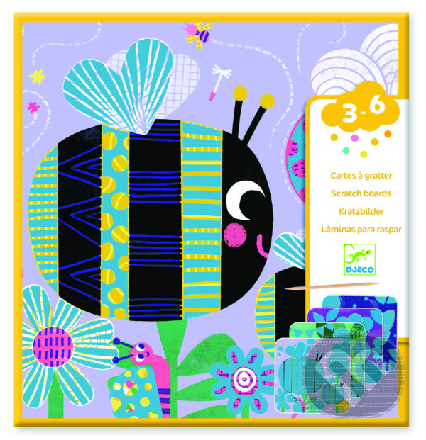 Spoločenská hra: Vyškrabovačky - Hmyz (Djeco). Djeco, 2018 Spoločenská hra: Vyškrabovačky - Hmyz (Djeco). Djeco, 2018