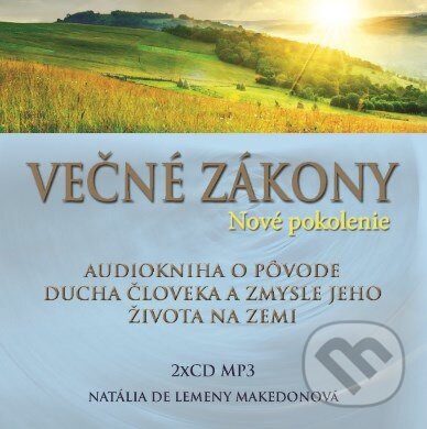 Audiokniha: Večné zákony (Natália De Lemeny Makedon). Symetrial, 2018 Audiokniha: Večné zákony (Natália De Lemeny Makedon). Symetrial, 2018