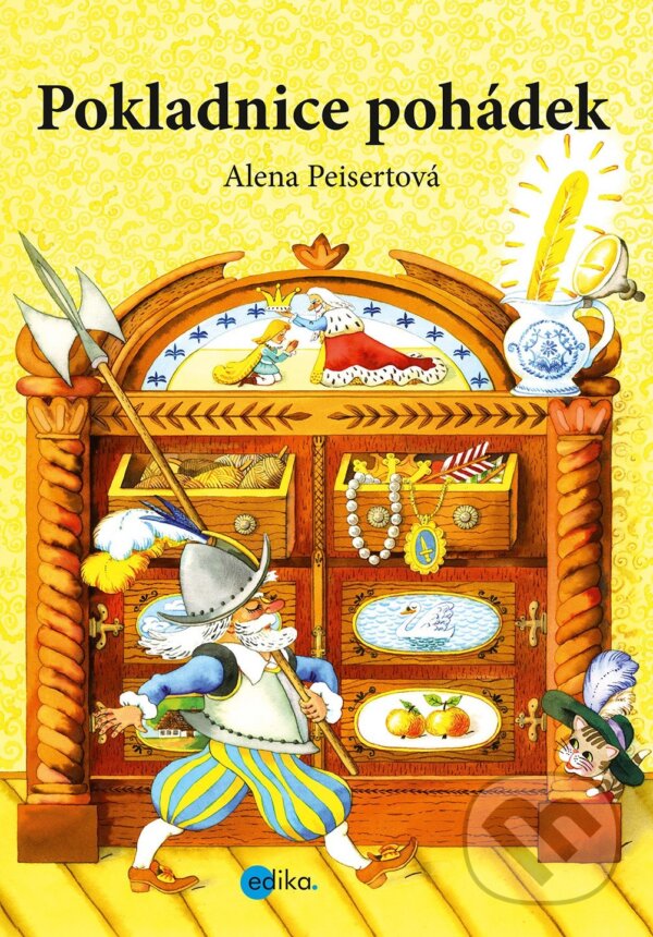 Kniha: Pokladnice pohádek (Alena Peisertová). Edika, 2018 Kniha: Pokladnice pohádek (Alena Peisertová). Edika, 2018