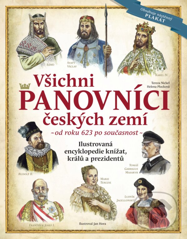 Kniha: Všichni panovníci českých zemí (Tereza Nickel). Extra Publishing, 2018 Kniha: Všichni panovníci českých zemí (Tereza Nickel). Extra Publishing, 2018
