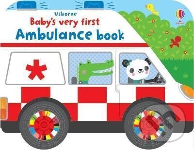 Kniha: Baby´s Very First Ambulance Book (Fiona Watt). Usborne, 2020 Kniha: Baby´s Very First Ambulance Book (Fiona Watt). Usborne, 2020