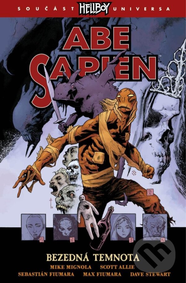 Kniha: Abe sapien 6 - Bezedná temnota (Mike Mignola). Comics centrum, 2025 Kniha: Abe sapien 6 - Bezedná temnota (Mike Mignola). Comics centrum, 2025