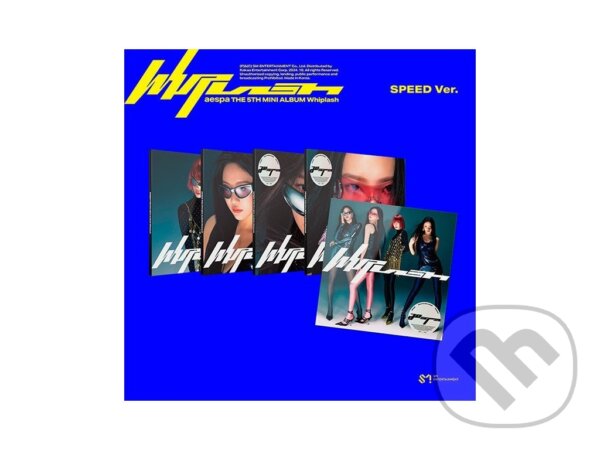 Hudební CD: Aespa: Whiplash / Random Speed edition (Bertus). Bertus, 2024 Hudební CD: Aespa: Whiplash / Random Speed edition (Bertus). Bertus, 2024