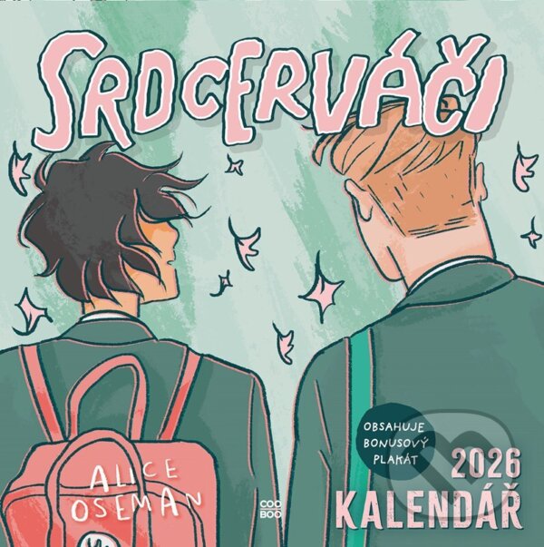 Srdcerváči - kalendář 2026 (Alice Oseman). CooBoo CZ, 2025 Srdcerváči - kalendář 2026 (Alice Oseman). CooBoo CZ, 2025