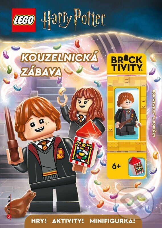 Kniha: LEGO® Harry Potter™ Kouzelnická zábava (Autorský kolektiv). CPRESS, 2025 Kniha: LEGO® Harry Potter™ Kouzelnická zábava (Autorský kolektiv). CPRESS, 2025