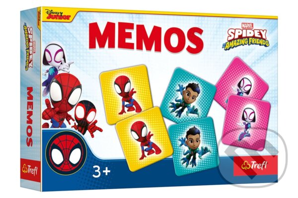 Společenská hra: Trefl PEXESO mini Spidey (Trefl). Trefl, 2025 Společenská hra: Trefl PEXESO mini Spidey (Trefl). Trefl, 2025
