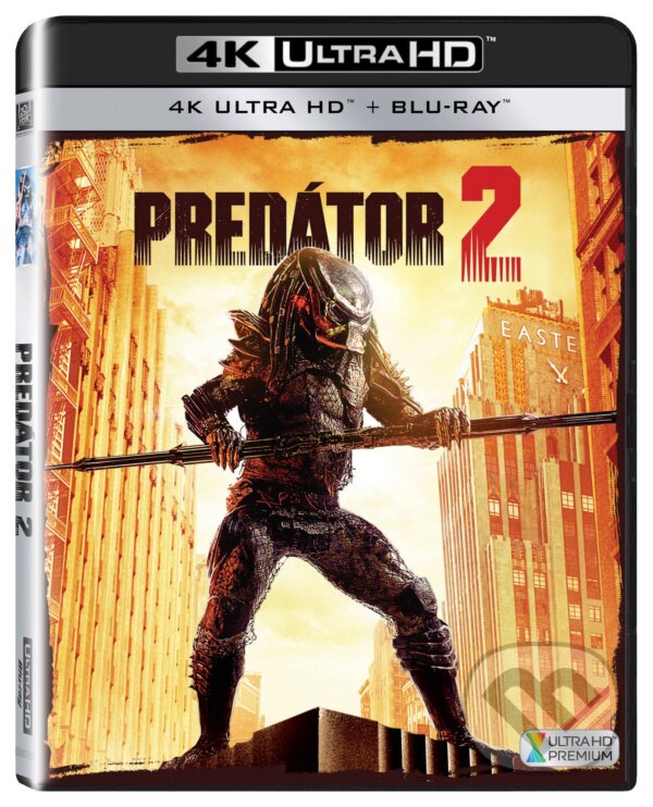 Film: Predátor 2 Ultra HD Blu-ray (Stephen Hopkins) (UltraHDBlu-ray). Bonton Film, 2018 Film: Predátor 2 Ultra HD Blu-ray (Stephen Hopkins) (UltraHDBlu-ray). Bonton Film, 2018