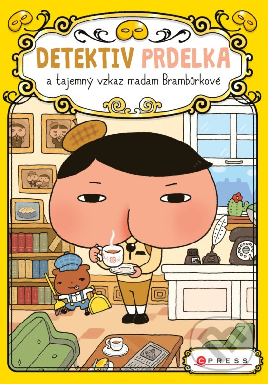 Kniha: Detektiv Prdelka a tajemný vzkaz madam Brambůrkové (Troll). CPRESS, 2018 Kniha: Detektiv Prdelka a tajemný vzkaz madam Brambůrkové (Troll). CPRESS, 2018