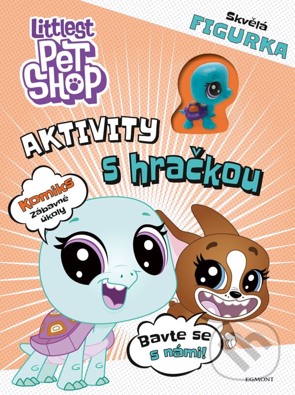 Kniha: Littlest Pet Shop: Aktivity s hračkou (Egmont ČR). Egmont ČR, 2018 Kniha: Littlest Pet Shop: Aktivity s hračkou (Egmont ČR). Egmont ČR, 2018