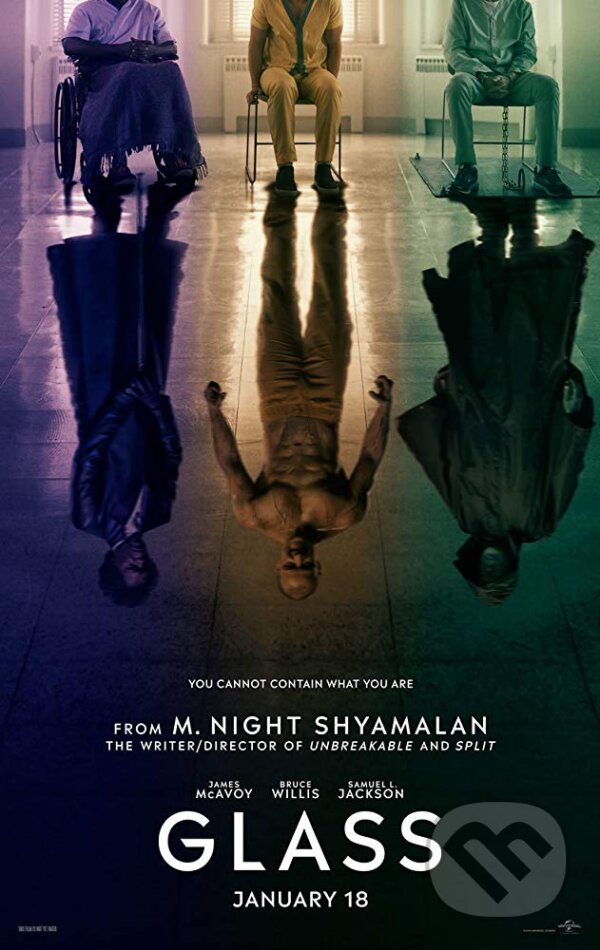 Film: Skleněný (M. Night Shyamalan) (DVD). , 2019 Film: Skleněný (M. Night Shyamalan) (DVD). , 2019