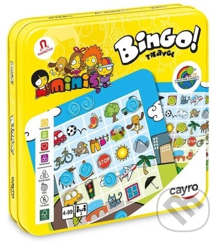 Společenská hra: Bingo Travel (Cayro). Cayro, 2025 Společenská hra: Bingo Travel (Cayro). Cayro, 2025