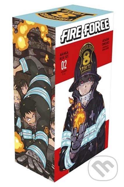 Kniha: Fire Force Manga Box Set 2 (Vol.7-11) (Atsushi Ohkubo). Kodansha Europe, 2024 Kniha: Fire Force Manga Box Set 2 (Vol.7-11) (Atsushi Ohkubo). Kodansha Europe, 2024