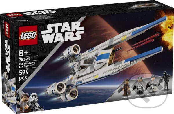 Společenská hra: LEGO® Star Wars™ 75399 Povstalecká stíhačka U-wing (LEGO). LEGO, 2025 Společenská hra: LEGO® Star Wars™ 75399 Povstalecká stíhačka U-wing (LEGO). LEGO, 2025