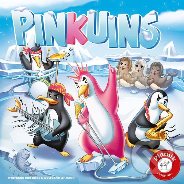 Společenská hra: Pinkuins (Piatnik). Piatnik, 2025 Společenská hra: Pinkuins (Piatnik). Piatnik, 2025