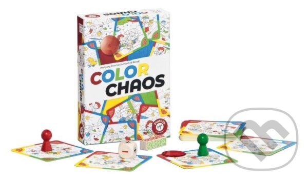 Společenská hra: Color Chaos (Piatnik). Piatnik, 2025 Společenská hra: Color Chaos (Piatnik). Piatnik, 2025