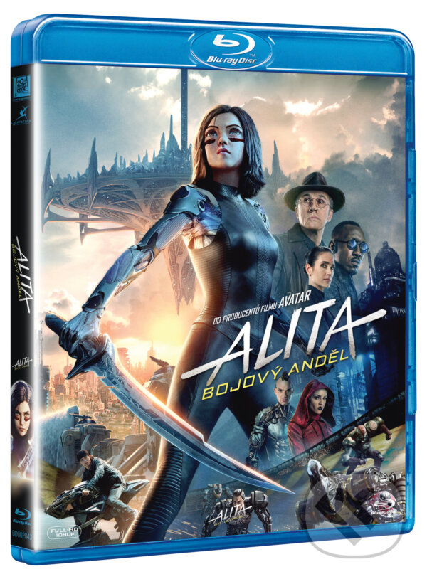 Film: Alita: Bojový Anděl (Robert Rodriguez) (Blu-ray). Bonton Film, 2019 Film: Alita: Bojový Anděl (Robert Rodriguez) (Blu-ray). Bonton Film, 2019