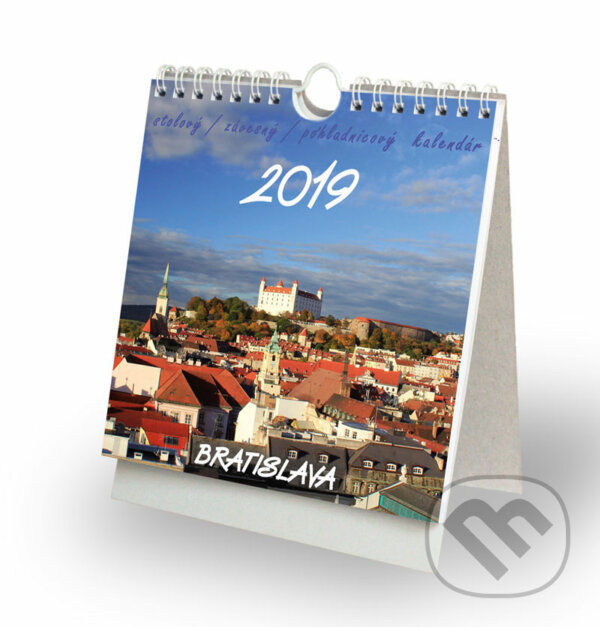 Bratislava 2019, Mapcards.net, 2018