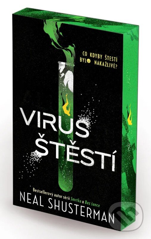 Kniha: Virus štěstí (Neal Shusterman). YOLi CZ, 2026 Kniha: Virus štěstí (Neal Shusterman). YOLi CZ, 2026