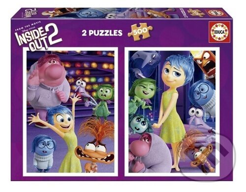 Puzzle: V hlavě 2 (2x500) (Educa). Educa, 2025 Puzzle: V hlavě 2 (2x500) (Educa). Educa, 2025