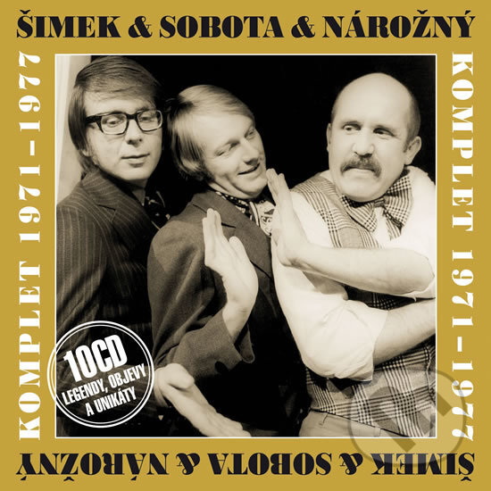 Audiokniha: KOMPLET 1971–1977 (Nárožný, Sobota a Šimek). Supraphon, 2015 Audiokniha: KOMPLET 1971–1977 (Nárožný, Sobota a Šimek). Supraphon, 2015