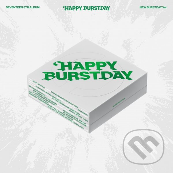 Hudební CD: Seventeen: Happy Burstday / EU/US New edition (Universal Music). Universal Music, 2025 Hudební CD: Seventeen: Happy Burstday / EU/US New edition (Universal Music). Universal Music, 2025