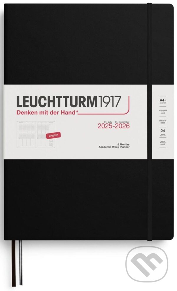 Academic Week Planner 2026 Master (A4+) 18 Months Black (Leuchtturm1917). Leuchtturm1917, 2025 Academic Week Planner 2026 Master (A4+) 18 Months Black (Leuchtturm1917). Leuchtturm1917, 2025