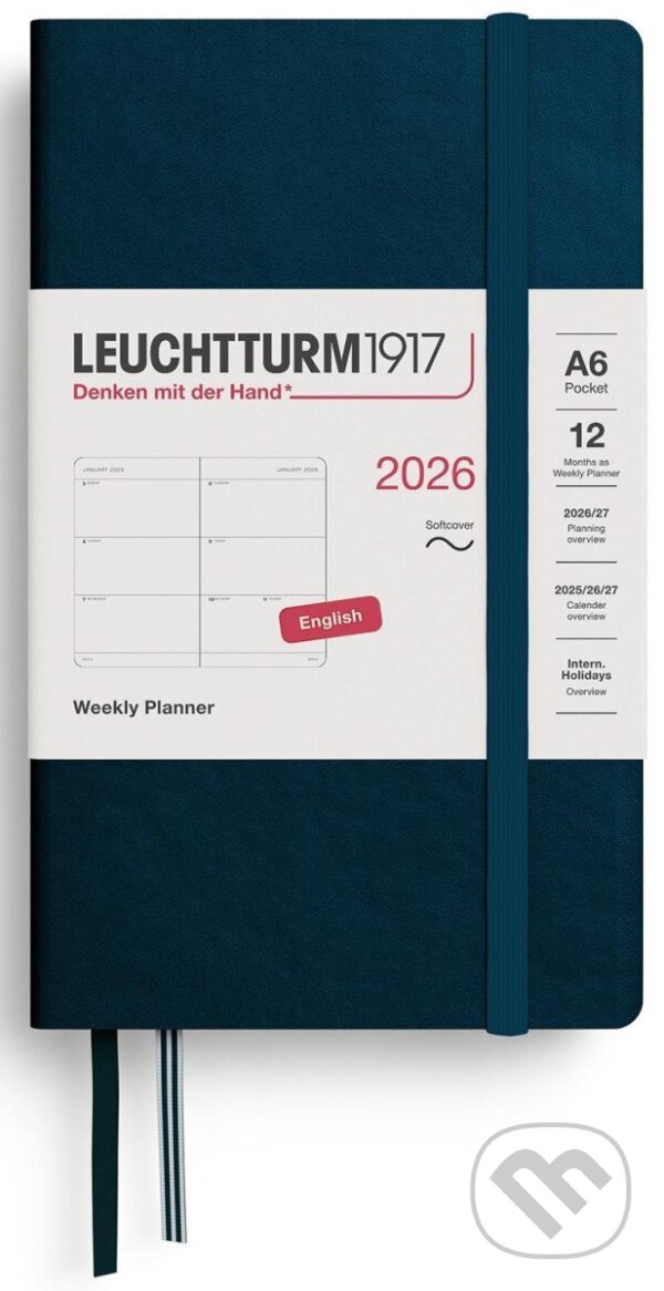 Weekly Planner 2026 Pocket (A6) Deep Sea (Leuchtturm1917). Leuchtturm1917, 2025 Weekly Planner 2026 Pocket (A6) Deep Sea (Leuchtturm1917). Leuchtturm1917, 2025