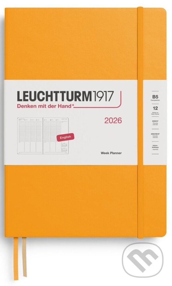 Week Planner 2026 Composition (B5) Rising Sun (Leuchtturm1917). Leuchtturm1917, 2025 Week Planner 2026 Composition (B5) Rising Sun (Leuchtturm1917). Leuchtturm1917, 2025