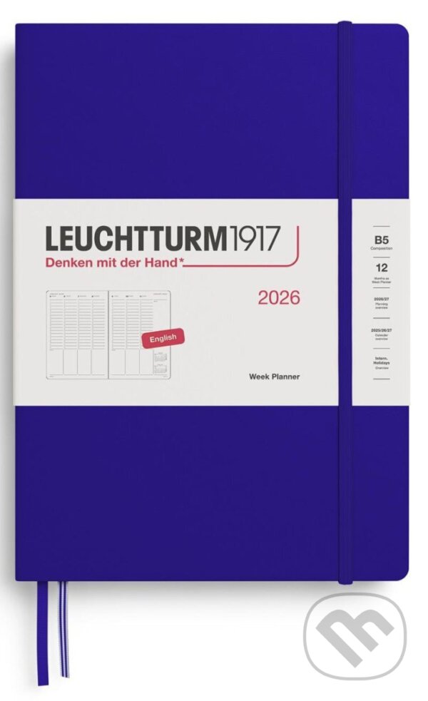 Week Planner 2026 Composition (B5) Ink (Leuchtturm1917). Leuchtturm1917, 2025 Week Planner 2026 Composition (B5) Ink (Leuchtturm1917). Leuchtturm1917, 2025
