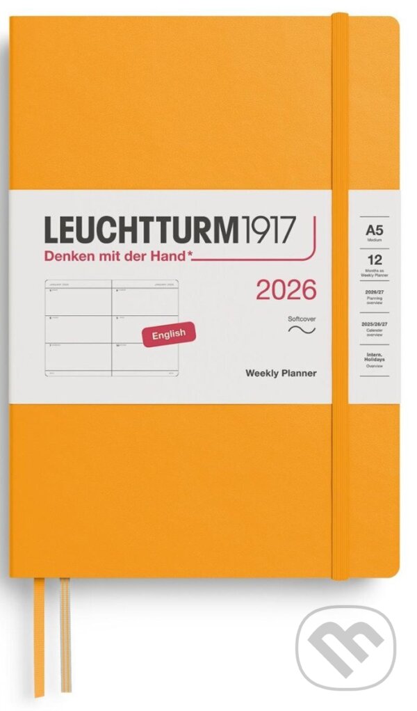 Weekly Planner 2026 Medium (A5) Rising Sun (Leuchtturm1917). Leuchtturm1917, 2025 Weekly Planner 2026 Medium (A5) Rising Sun (Leuchtturm1917). Leuchtturm1917, 2025