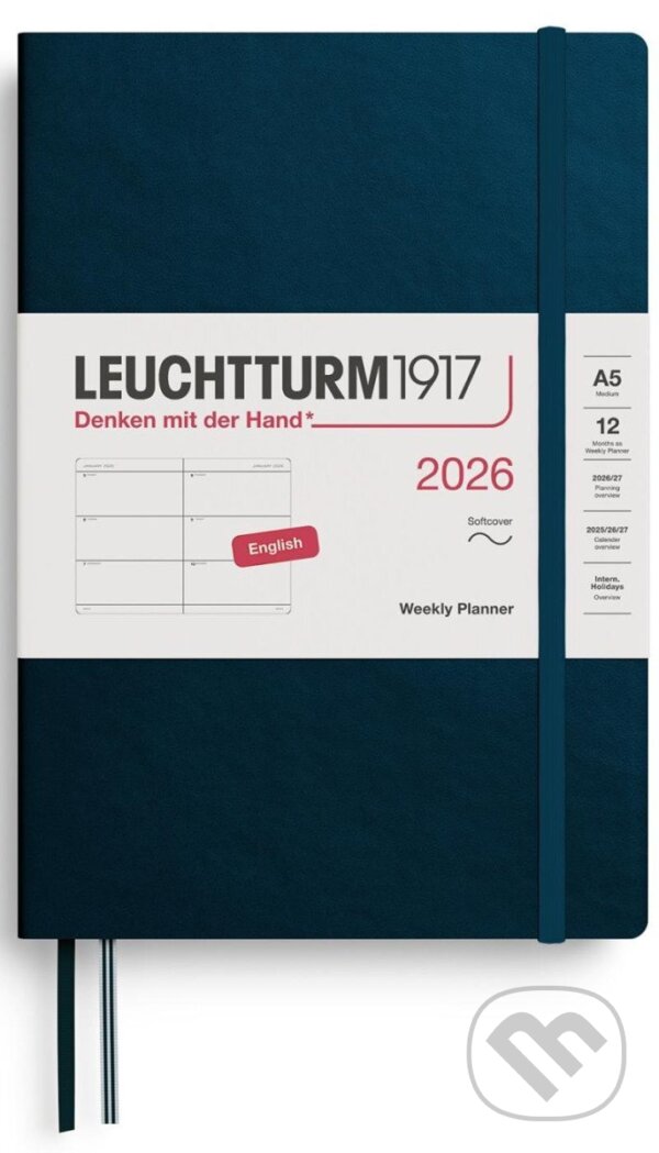 Weekly Planner 2026 Medium (A5) Deep Sea (Leuchtturm1917). Leuchtturm1917, 2025 Weekly Planner 2026 Medium (A5) Deep Sea (Leuchtturm1917). Leuchtturm1917, 2025