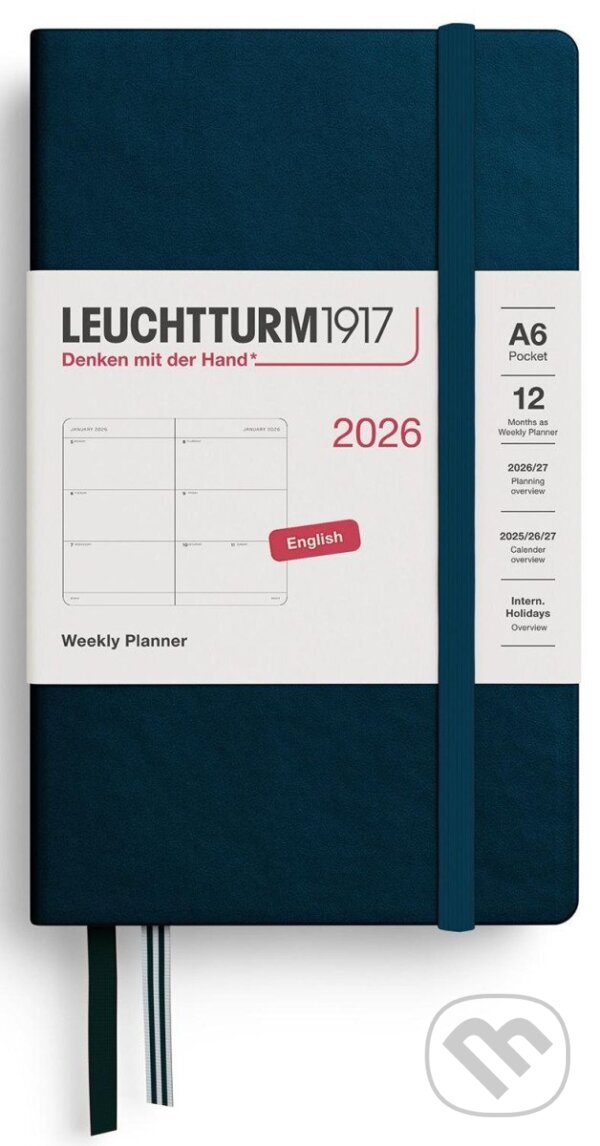 Weekly Planner 2026 Pocket (A6) Deep Sea (Leuchtturm1917). Leuchtturm1917, 2025 Weekly Planner 2026 Pocket (A6) Deep Sea (Leuchtturm1917). Leuchtturm1917, 2025