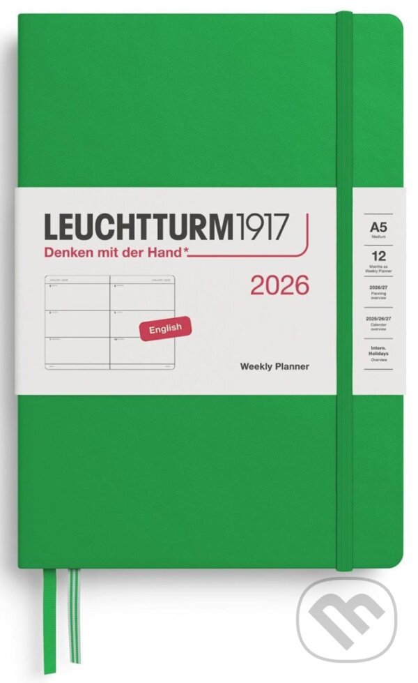 Weekly Planner 2026 Medium (A5) Spring Leaf (Leuchtturm1917). Leuchtturm1917, 2025 Weekly Planner 2026 Medium (A5) Spring Leaf (Leuchtturm1917). Leuchtturm1917, 2025